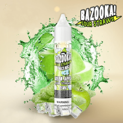 Green Applea Ice - Bazooka Salt Nic