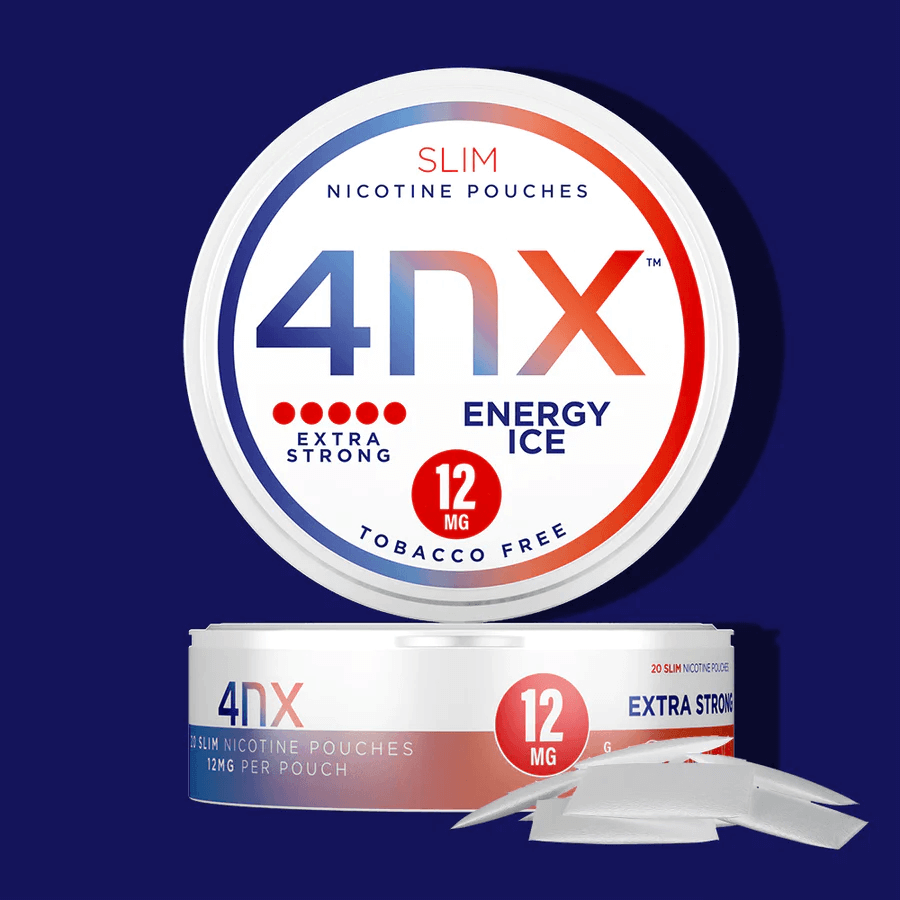4nx Energy Ice Slim Nicotine Pouches