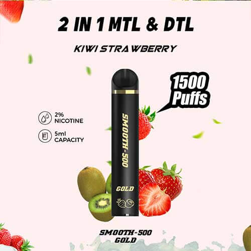 Kiwi Strawberry by Smooth 500 Gold
